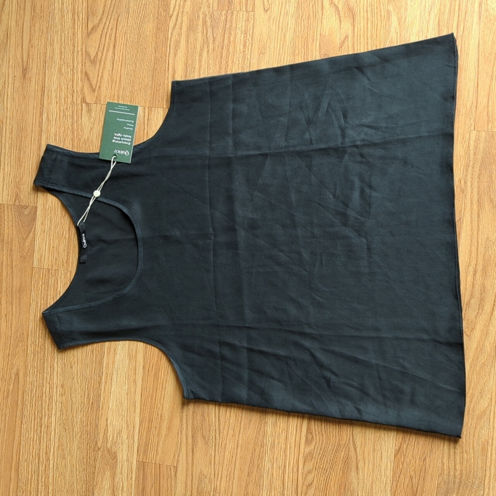 Quince 100% silk pajama tank